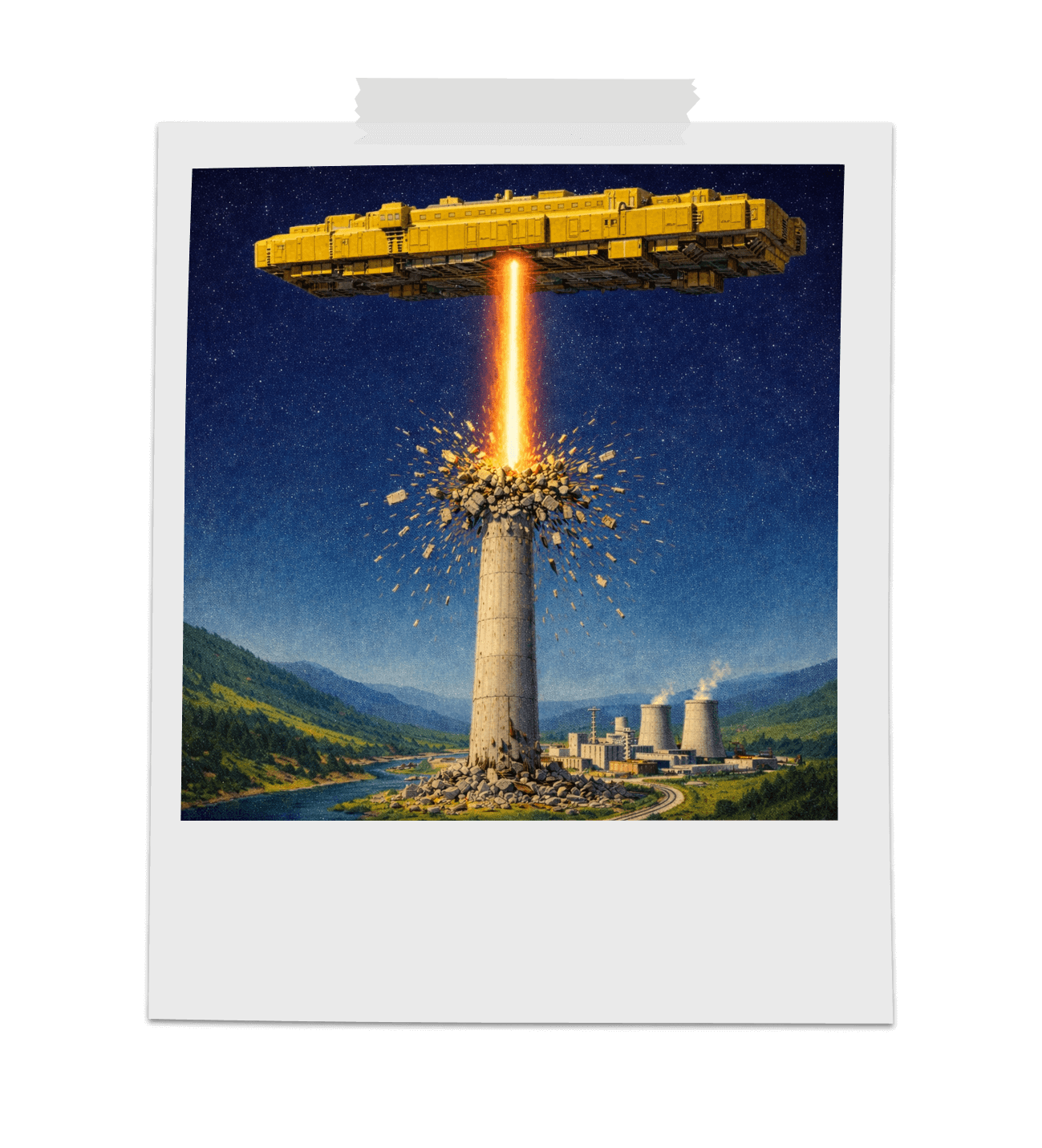 03: Vključite rušilni žarek